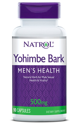 

Мужское здоровье Natrol Yohimbe 500 mg - 90 капс