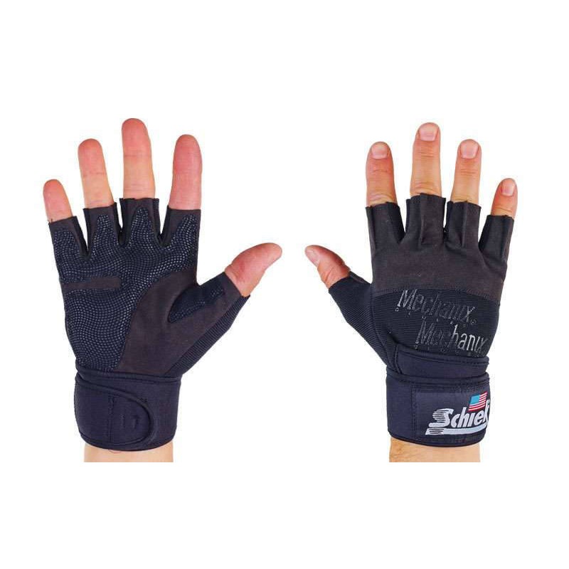 

Перчатки для тяжелой атлетики CrossGym Schiek, код: BC-4928-BK
