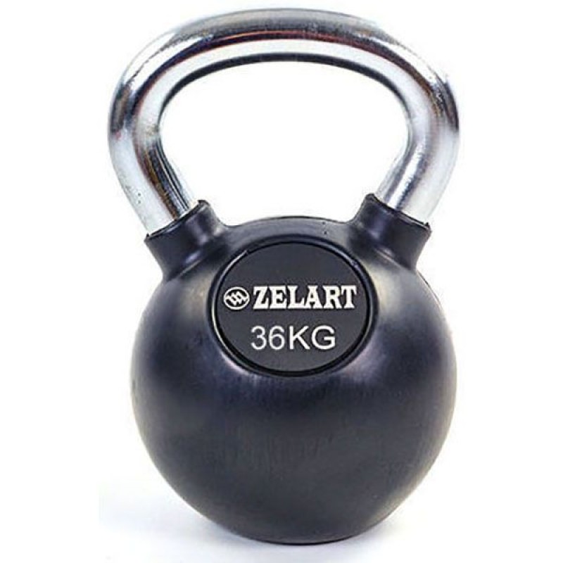 

Гиря обрезиненная Zelart 36 кг., код: TA-5162-36