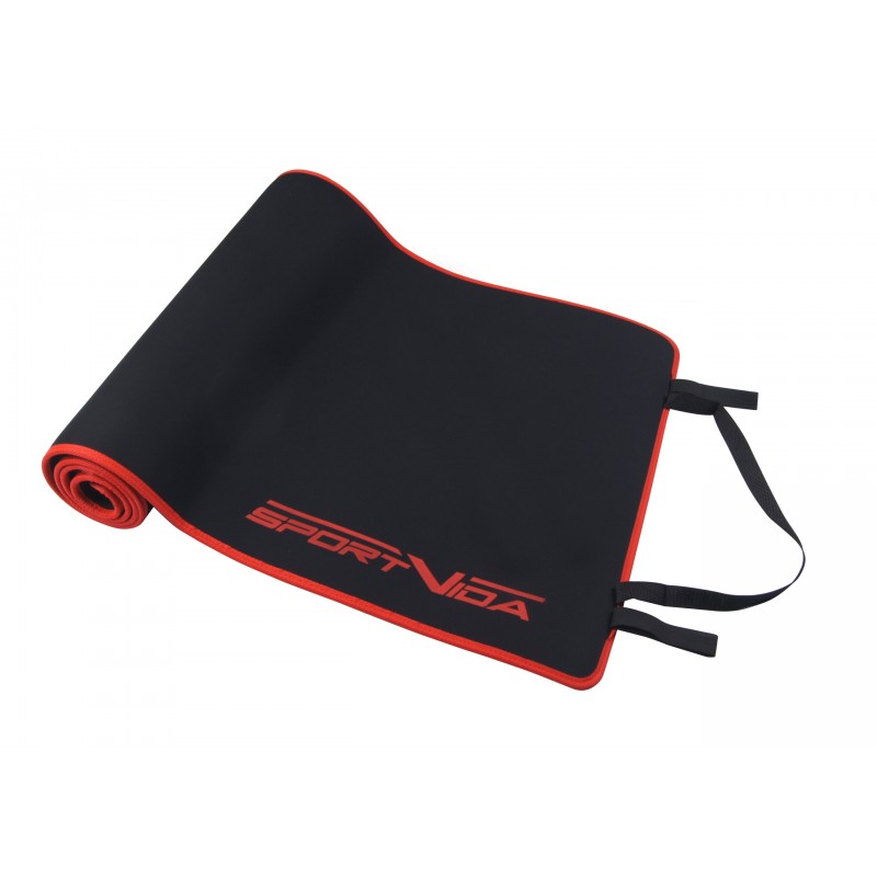 

Коврик для йоги и фитнеса SportVida Black 6 мм, код: SV-HK0037