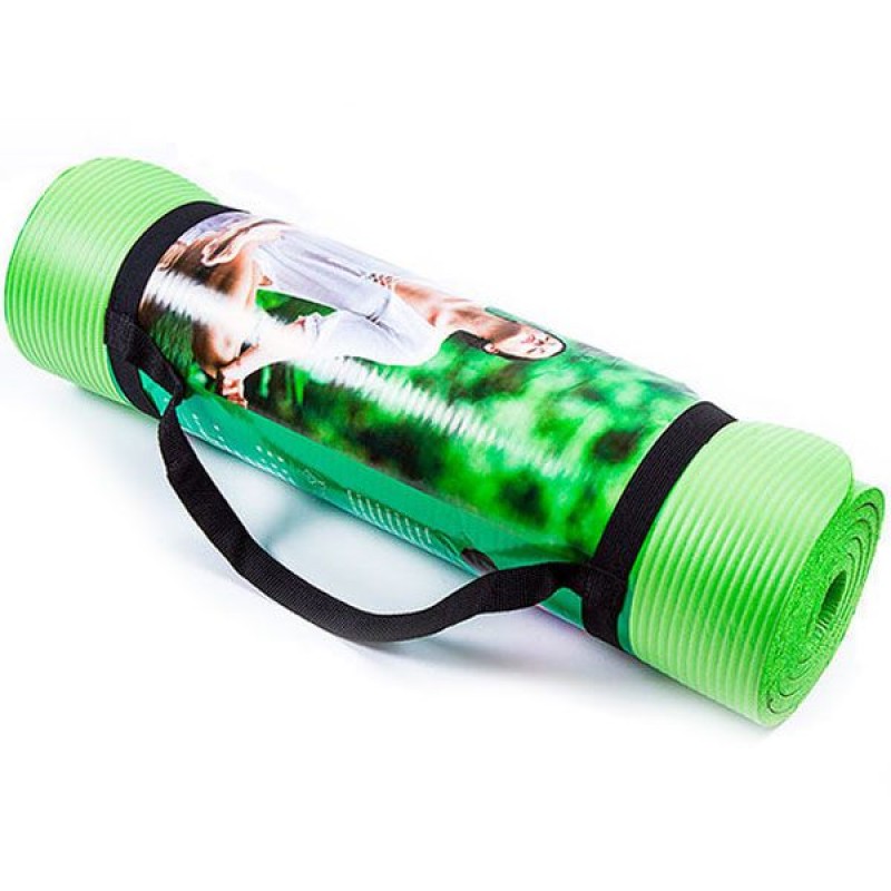 

Коврик для фитнесса и йоги FitGo 1800х800х10 мм, код: 5415-16Y