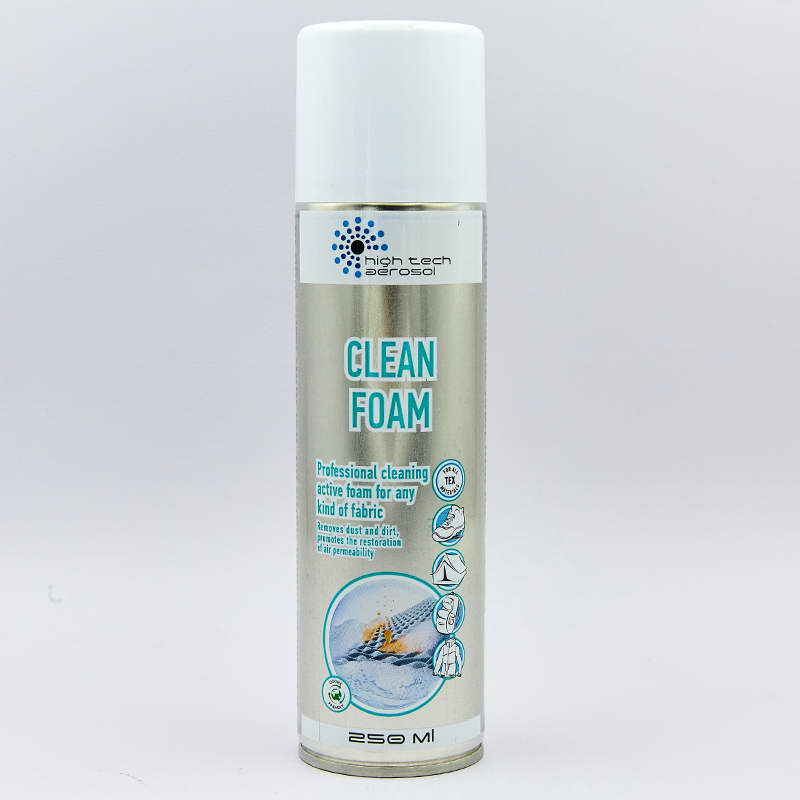 

Пена-очиститель профессиональная HTA CLEAN FOAM 250ml UR VP-0198 (баллон-спрей), код: VP-0198-ZR