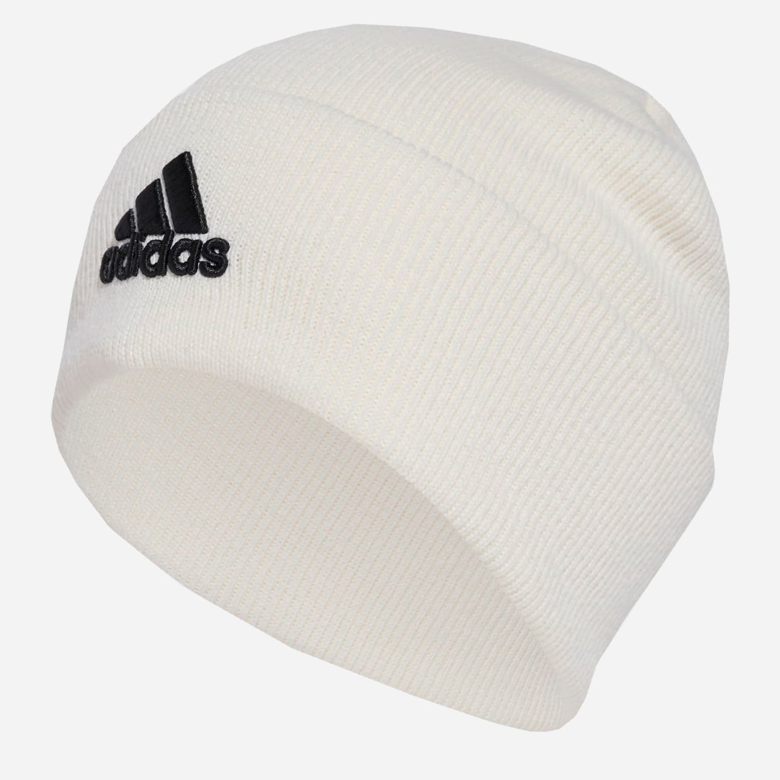 Акція на Шапка Adidas Logo Beanie Cuf IY7666 54 Біла від Rozetka