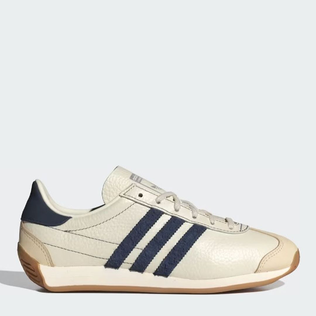 Акція на Жіночі кросівки Adidas Country Og W IE3940 40.5 (7UK) 25.5 см Nindig/Owhite/Silvmt від Rozetka