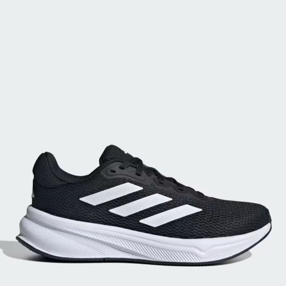 Акція на Жіночі кросівки для бігу Adidas Response W IH6018 38.5 (5.5UK) 24 см Cblack/Ftwwht/Cblack від Rozetka