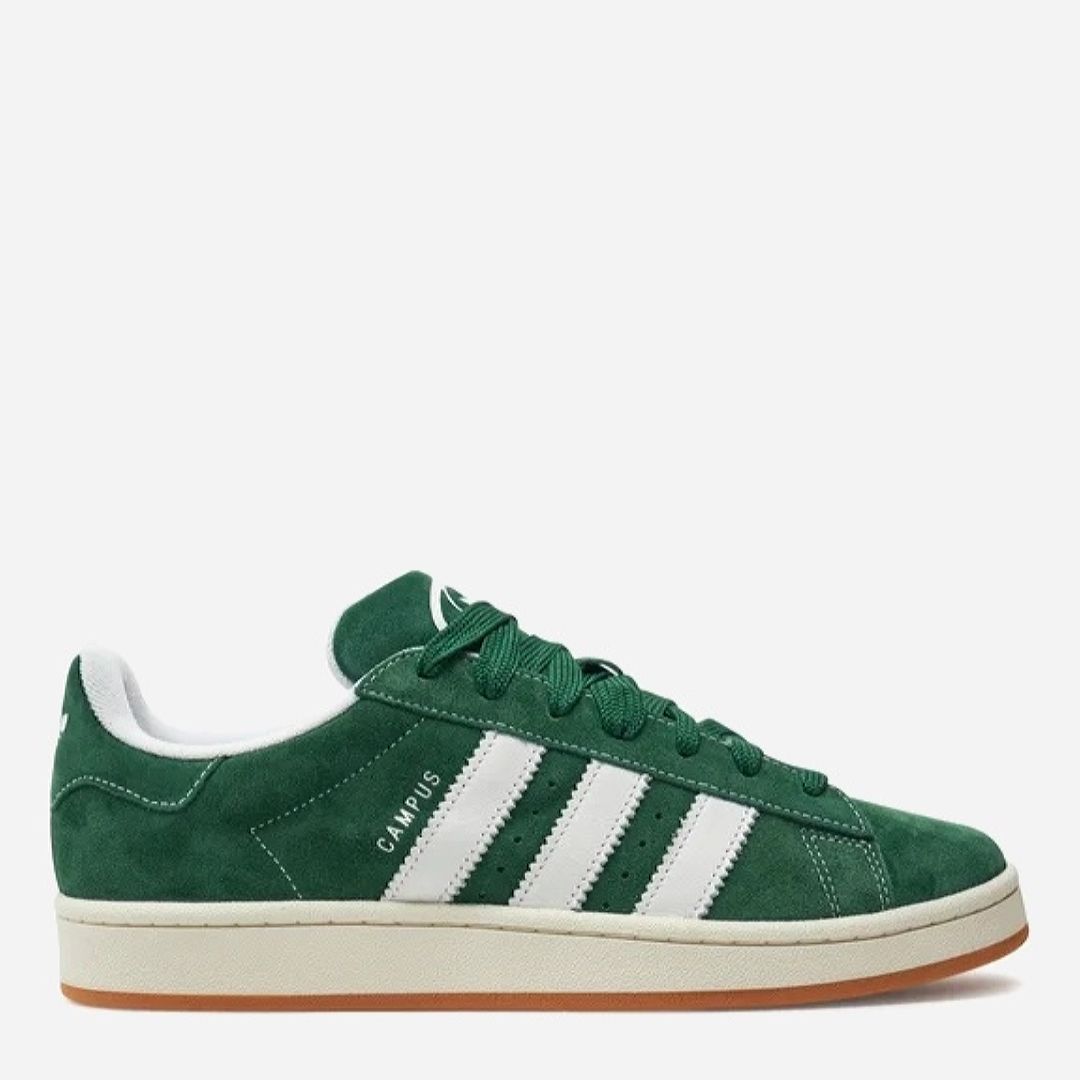 Акція на Чоловічі кеди низькі Adidas Campus 00S H03472 46 (11UK) 29.5 см Drkgrn/Ftwwht/Owhite від Rozetka