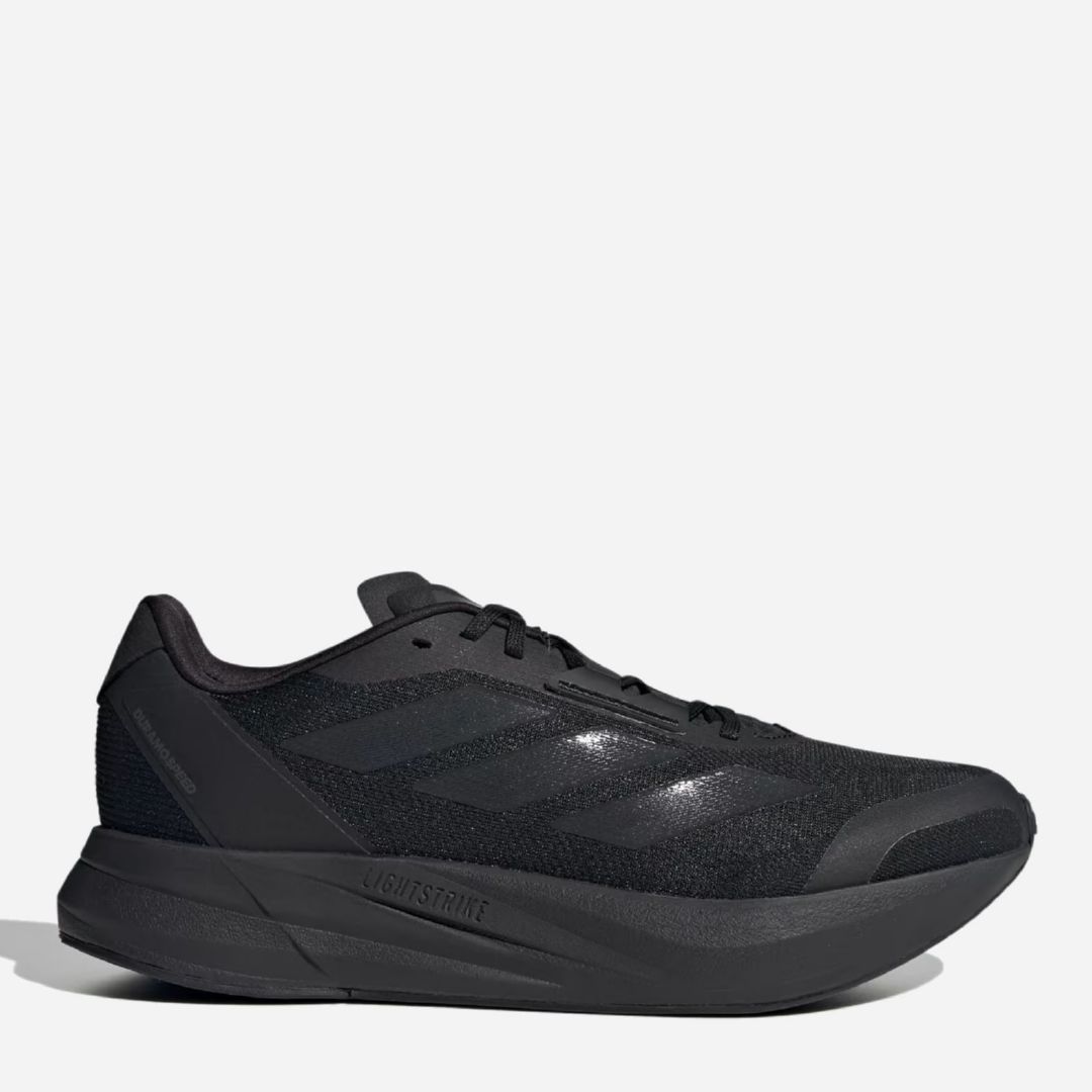 Акція на Чоловічі кросівки для бігу Adidas Duramo Speed M IE7267 42.5 (8.5UK) 27 см Cblack/Carbon/Ftwwht від Rozetka