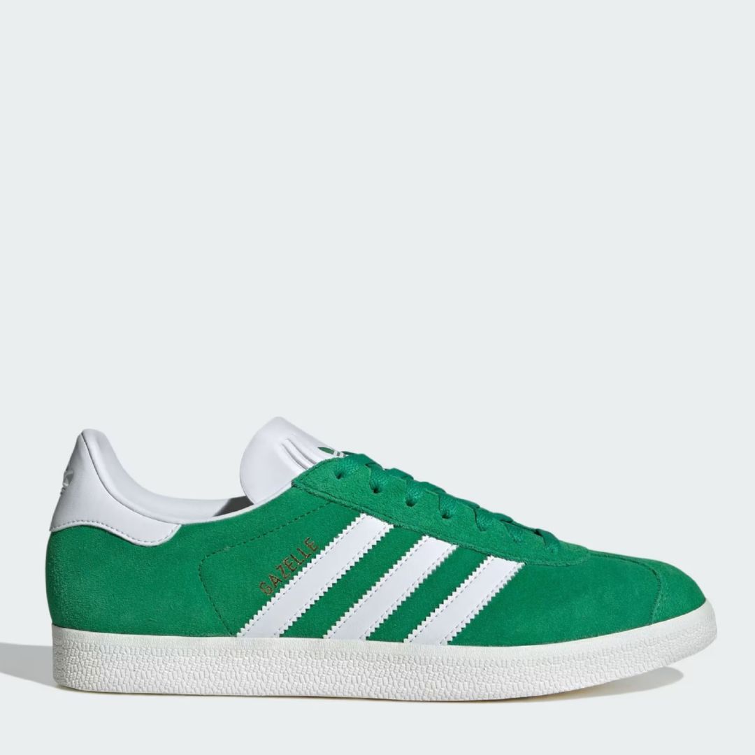 Акція на Чоловічі кеди низькі Adidas Gazelle IG2092 42.5 (8.5UK) 27 см Green/Ftwwht/Corewhi від Rozetka