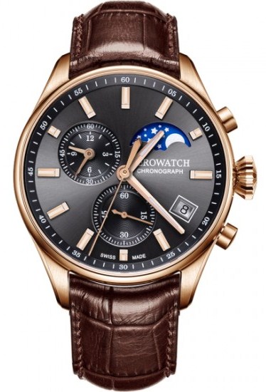 

Мужские наручные часы Aerowatch 78990RO02