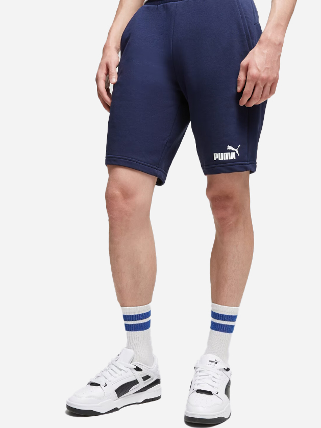 Акція на Шорти чоловічі Puma ESS Shorts 58670906 S Peacoat від Rozetka