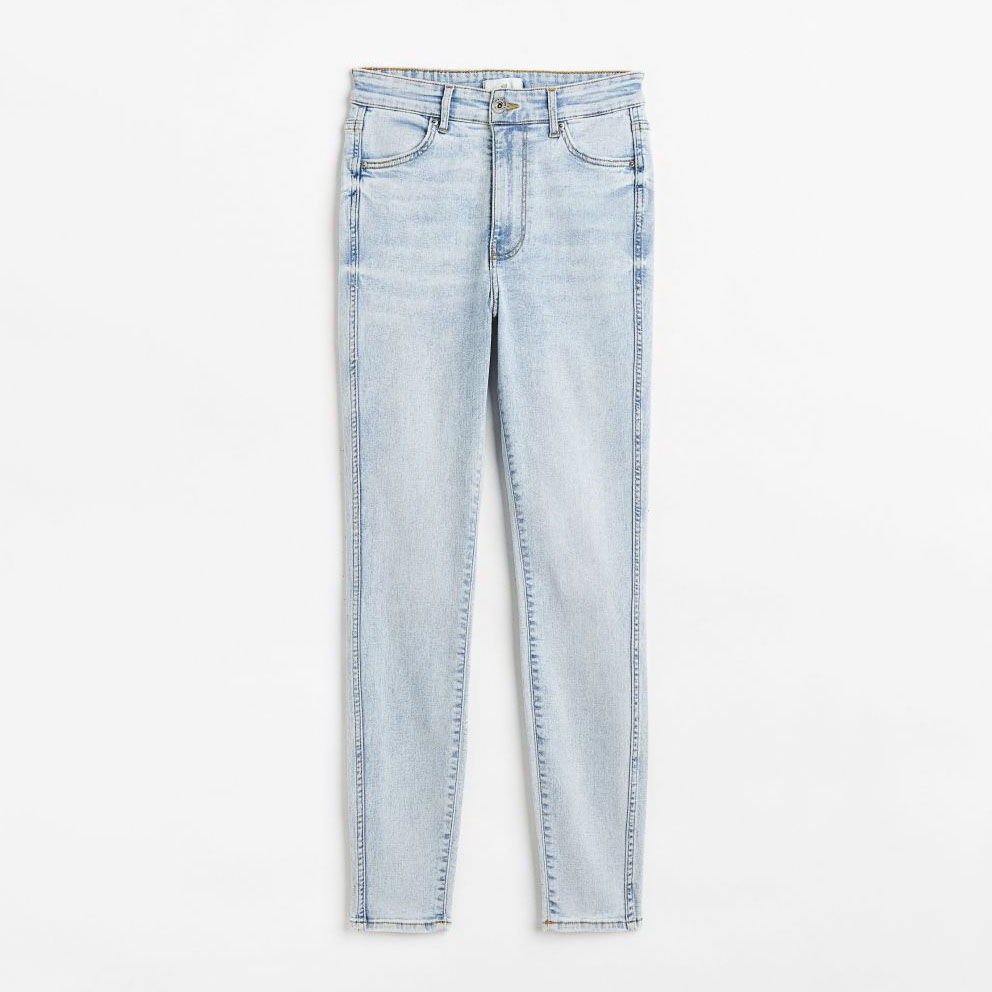 Акція на Джинси Skinny жіночі H&M 271099475_lightblue 40 Світло-блакитні від Rozetka