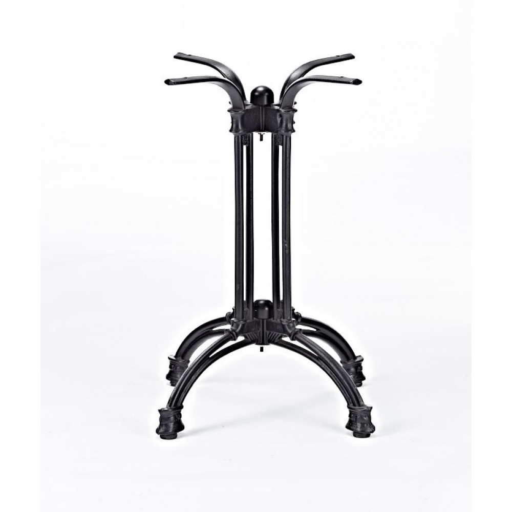 

База опора для стола Ray под столешницы 800-1000 мм чугун черный цвет Concepto