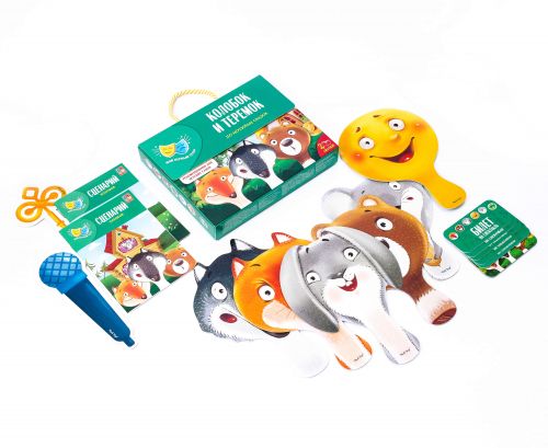 

Мой первый театр SunKids Joy "Колобок. Теремок" VT1804-10 116753