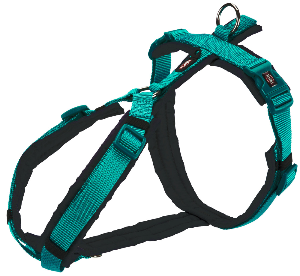 

Шлея Trixie для собак Trekking Premium L нейлон морская волна с графитовым (TX-1997412)