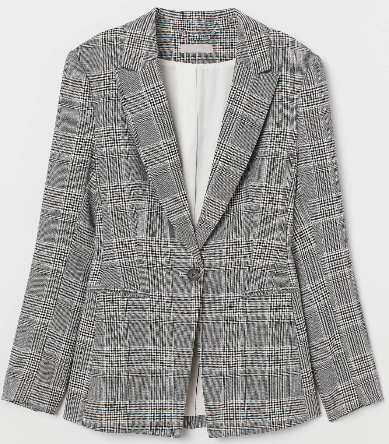 

Жакет H&M 3112-7265789 36 Черный с белым
