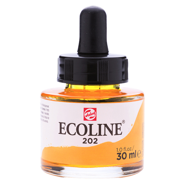 

Краска Акварельная жидкая с пипеткой Ecoline 30 мл (202) Желтая темная (8712079406943)