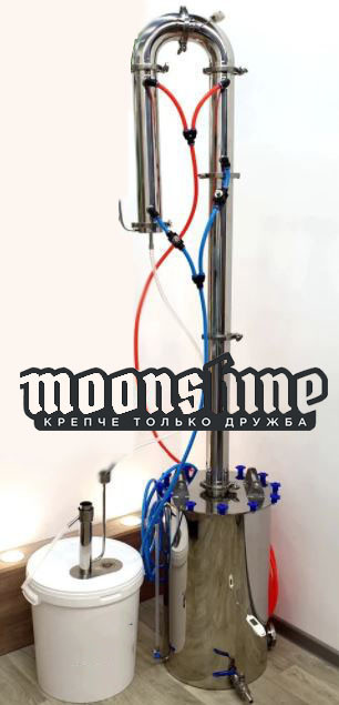 

Дистиллятор Moonshine Hard кламп 3 с баком 37 литров