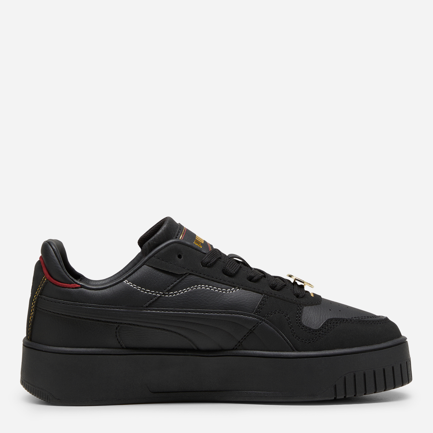 Акція на Жіночі кеди низькі Puma Carina Street Class Act 39748901 41 (7.5UK) 26.5 см Puma Black-Puma Black-Puma Gold від Rozetka