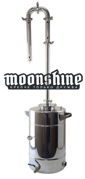 

Дистиллятор Moonshine Medium кламп 1.5" с баком 60 литров
