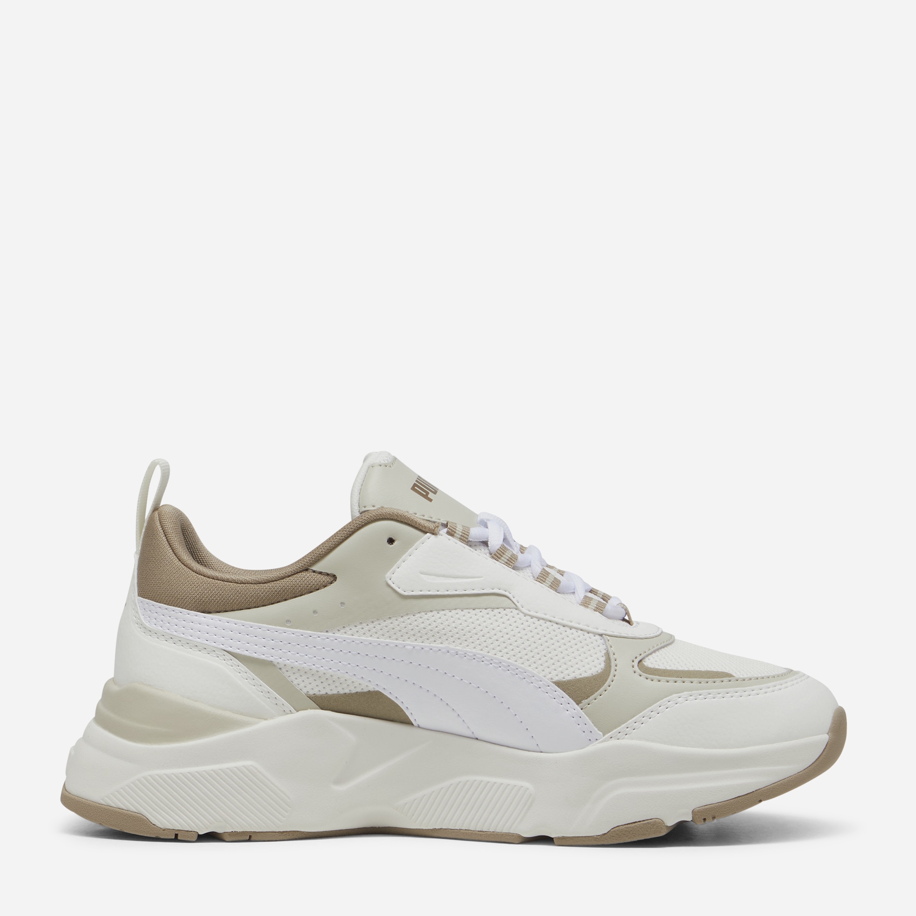 Акція на Жіночі кросівки Puma Cassia 38464722 37 (4UK) 23 см Warm White-Puma White-Desert Dust-Oak Branch-Puma Gold від Rozetka