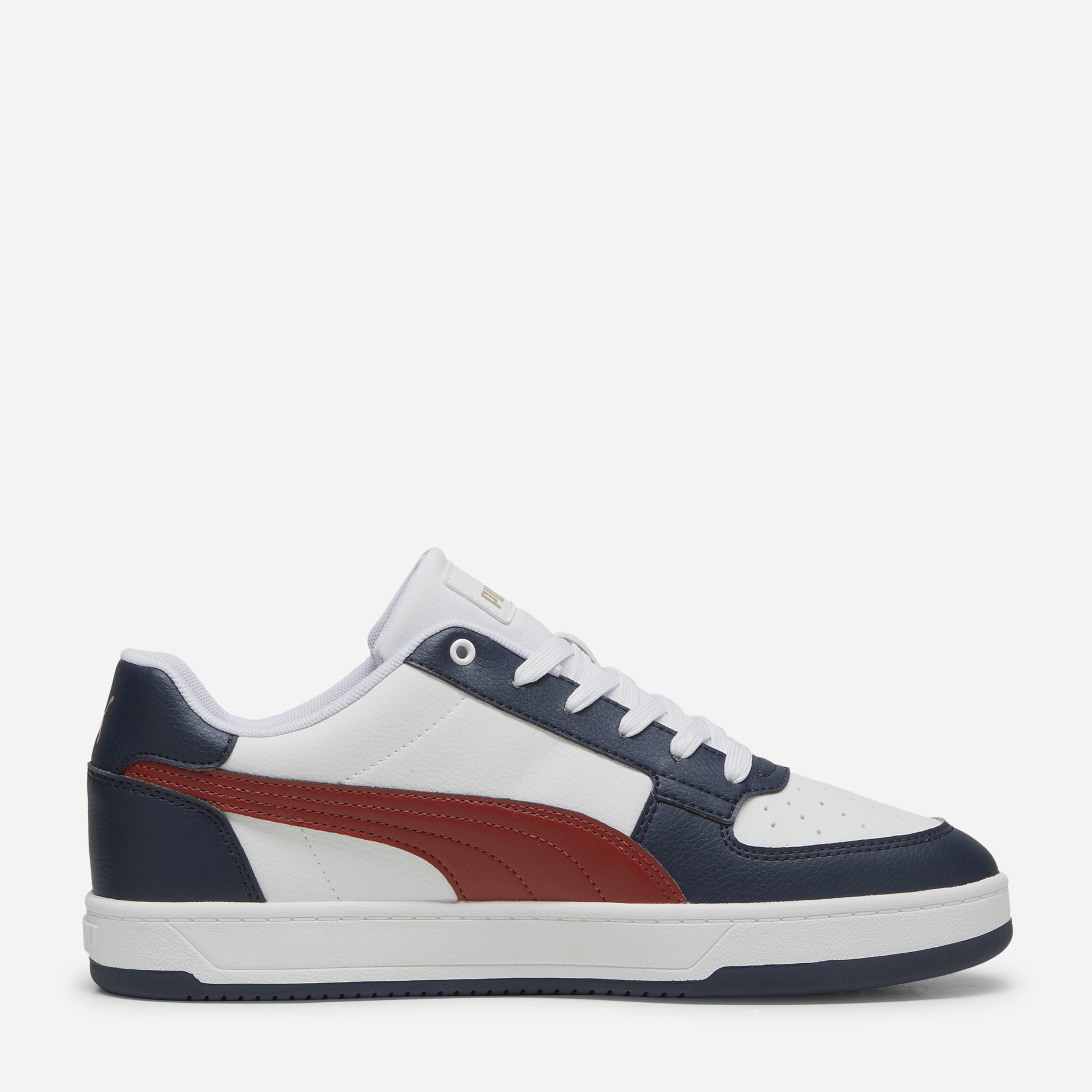 Акція на Чоловічі кеди низькі Puma Caven 2.0 39229040 41 (7.5UK) 26.5 см Puma White-Mars Red-Club Navy від Rozetka