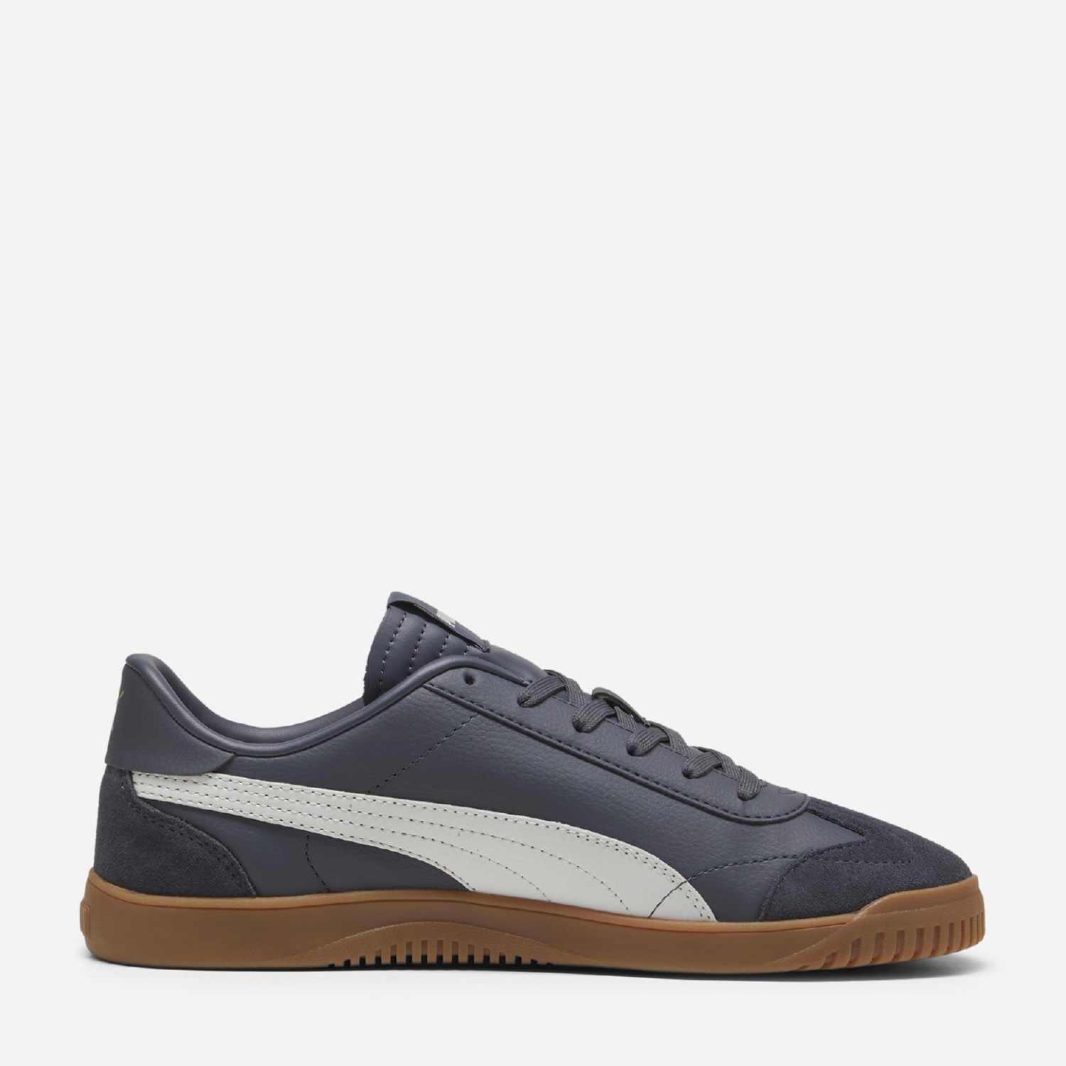 Акція на Чоловічі кеди низькі Puma Club 5v5 SD 39510409 44.5 (10UK) 29 см Galactic Gray-Feather Gray-Puma Gold від Rozetka