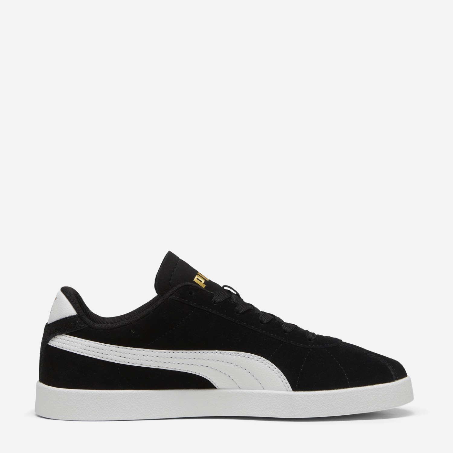 Акція на Чоловічі кеди низькі Puma Club II 39744401 40 (6.5UK) 25.5 см Puma Black-Puma White-Puma Gold від Rozetka