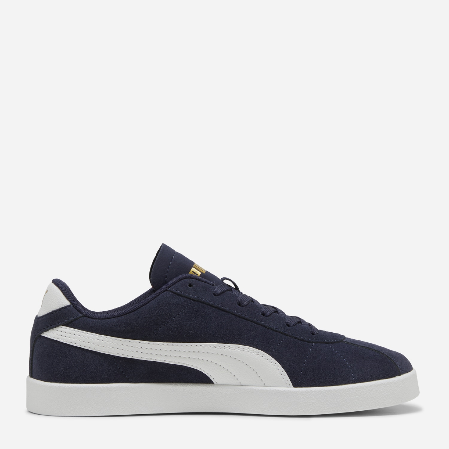 Акція на Жіночі кеди низькі Puma Club II 39744404 37.5 (4.5UK) 23.5 см Puma Navy-Puma White-Puma Gold від Rozetka