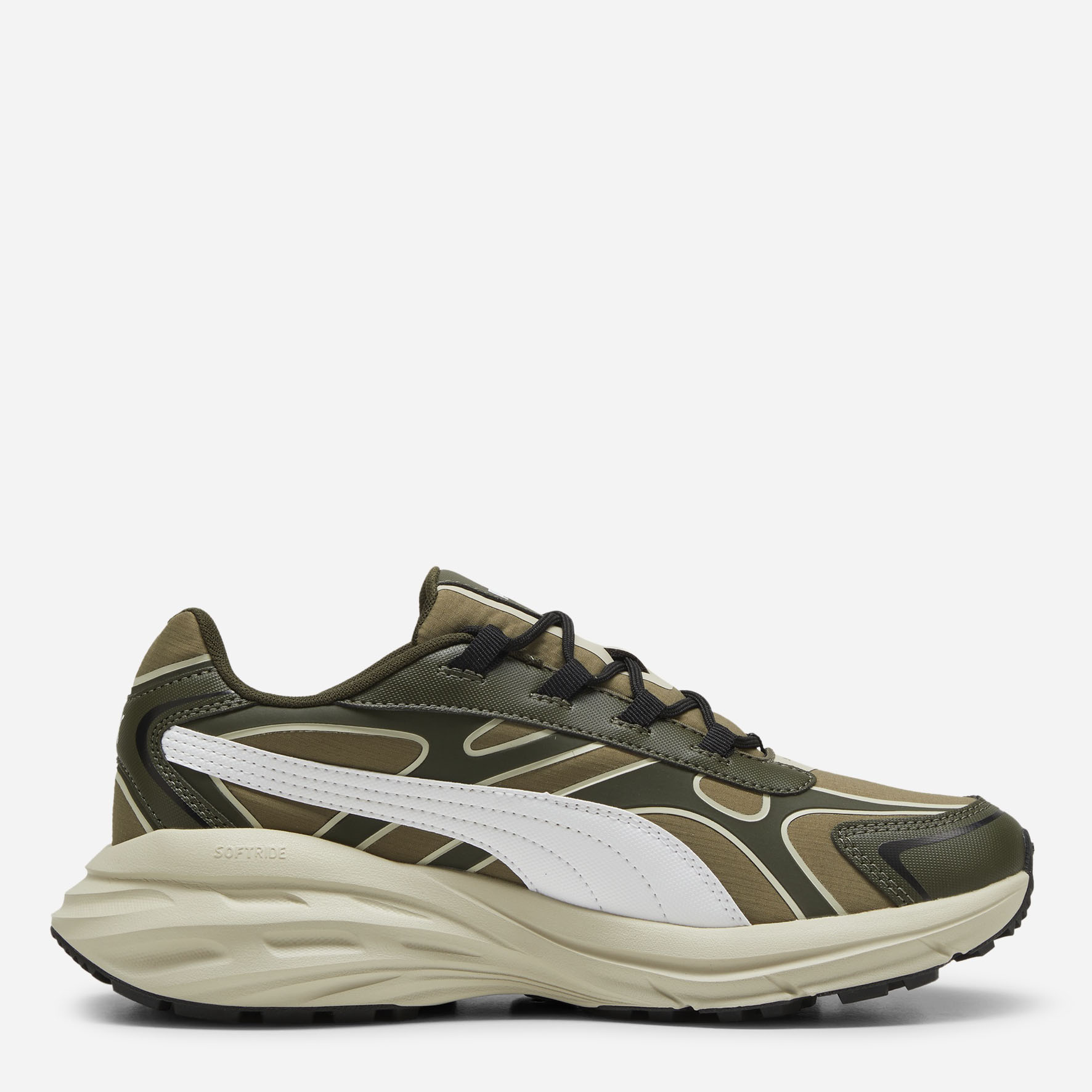 Акція на Чоловічі кросівки Puma Hypnotic LS Abrupt 39766802 44.5 (10UK) 29 см Puma Olive-Puma White-Dark Olive-Puma Black від Rozetka