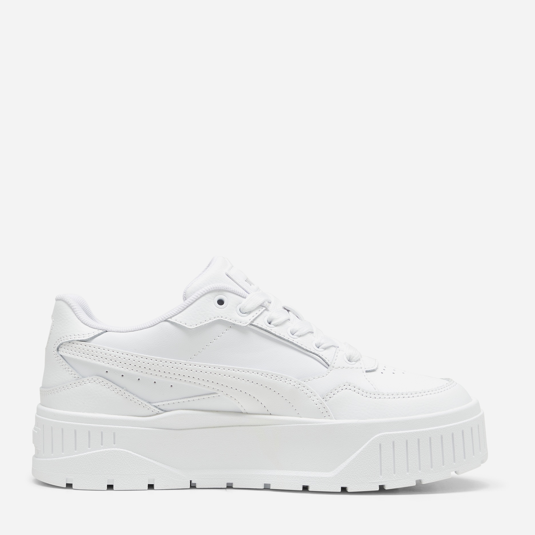 Акція на Жіночі кеди низькі Puma Karmen II Idol 39746102 38.5 (5.5UK) 24.5 см Puma White-Puma White-Puma Silver від Rozetka