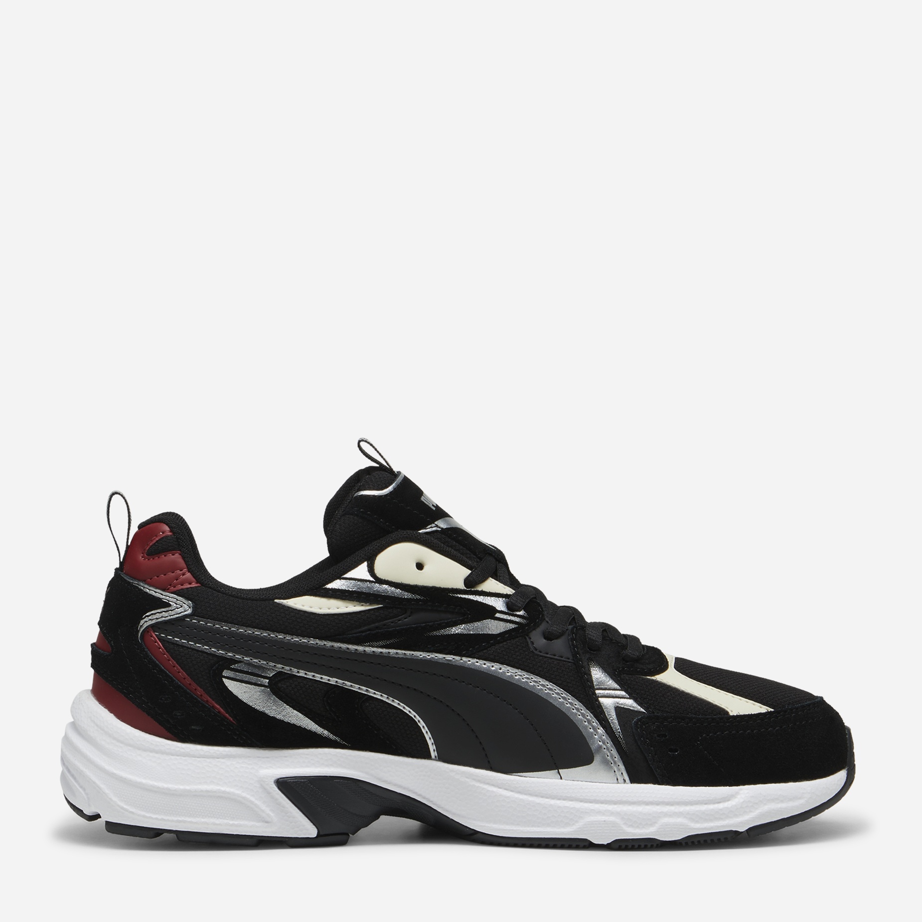 Акція на Жіночі кросівки Puma Milenio Tech Suede 39348913 37 (4UK) 23 см Puma Black-Intense Red-Alpine Snow від Rozetka