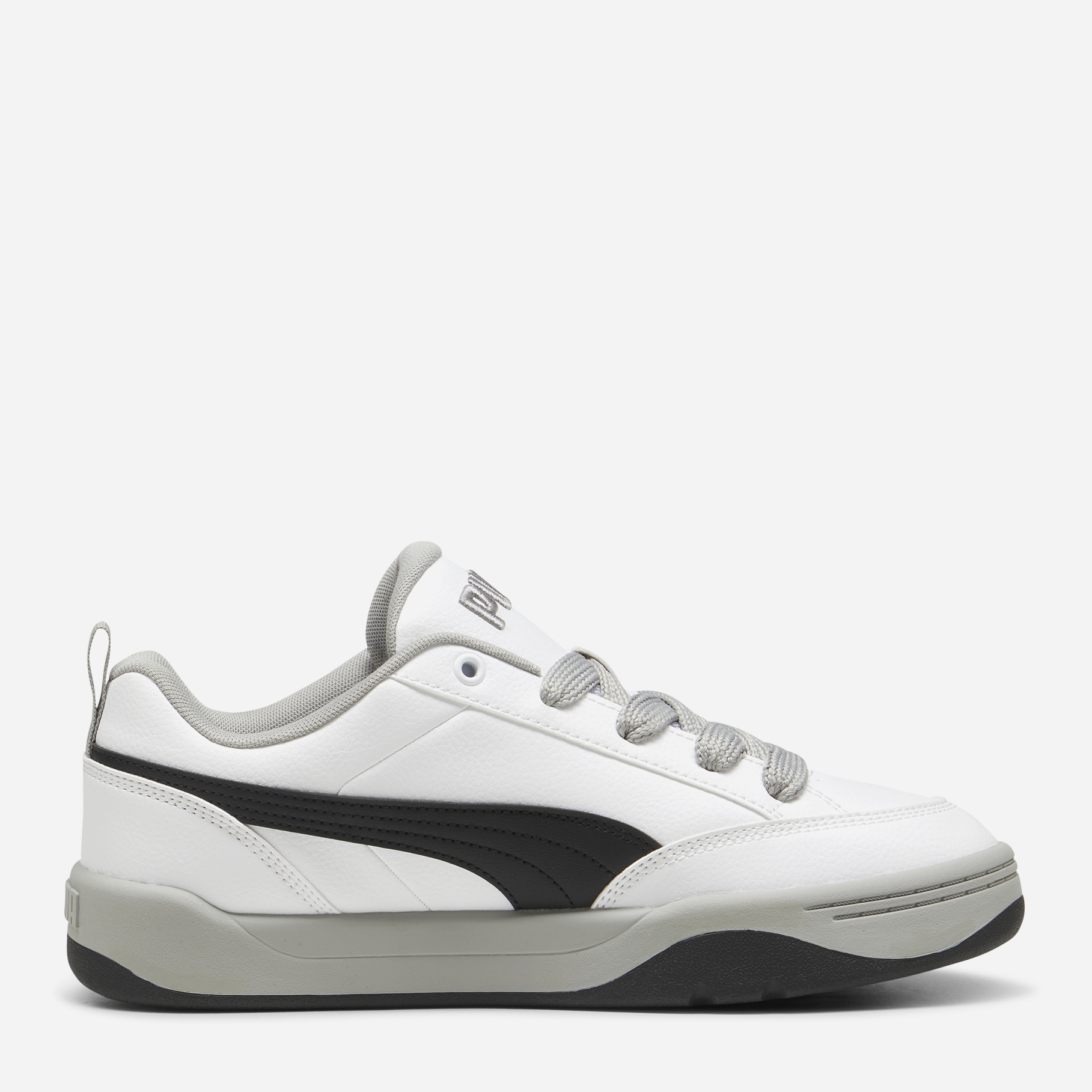 Акція на Чоловічі кеди низькі Puma Park Lifestyle 39508409 41 (7.5UK) 26.5 см Puma White-Puma Black-Smokey Gray від Rozetka