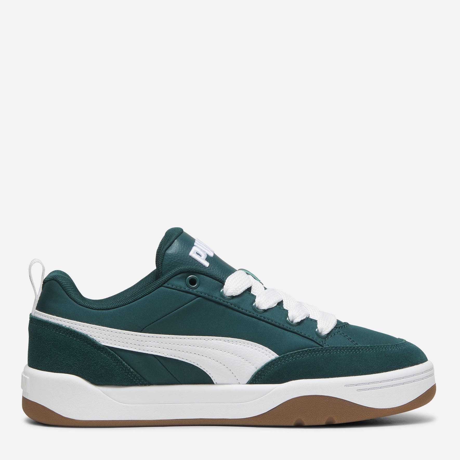 Акція на Чоловічі кеди низькі Puma Park Lifestyle Street 39749504 40 (6.5UK) 25.5 см Dark Myrtle-Puma White від Rozetka