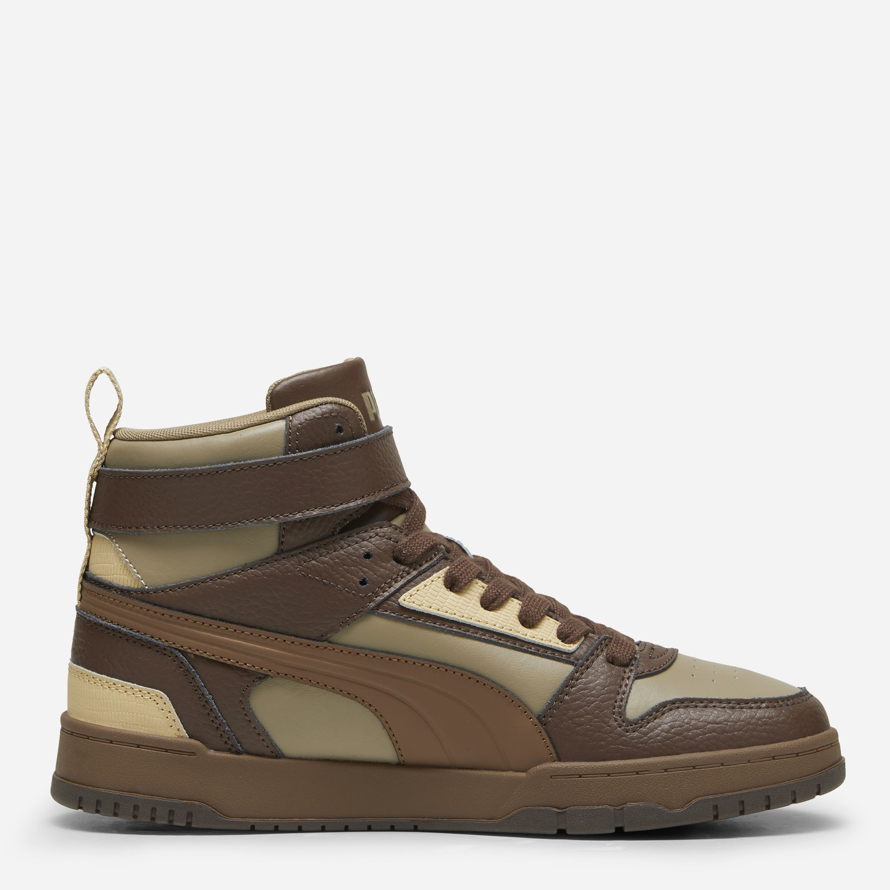 Акція на Чоловічі черевики Puma RBD Game Lthr 39747002 40.5 (7UK) 26 см Espresso Brown-Haute Coffee-Oak Branch від Rozetka