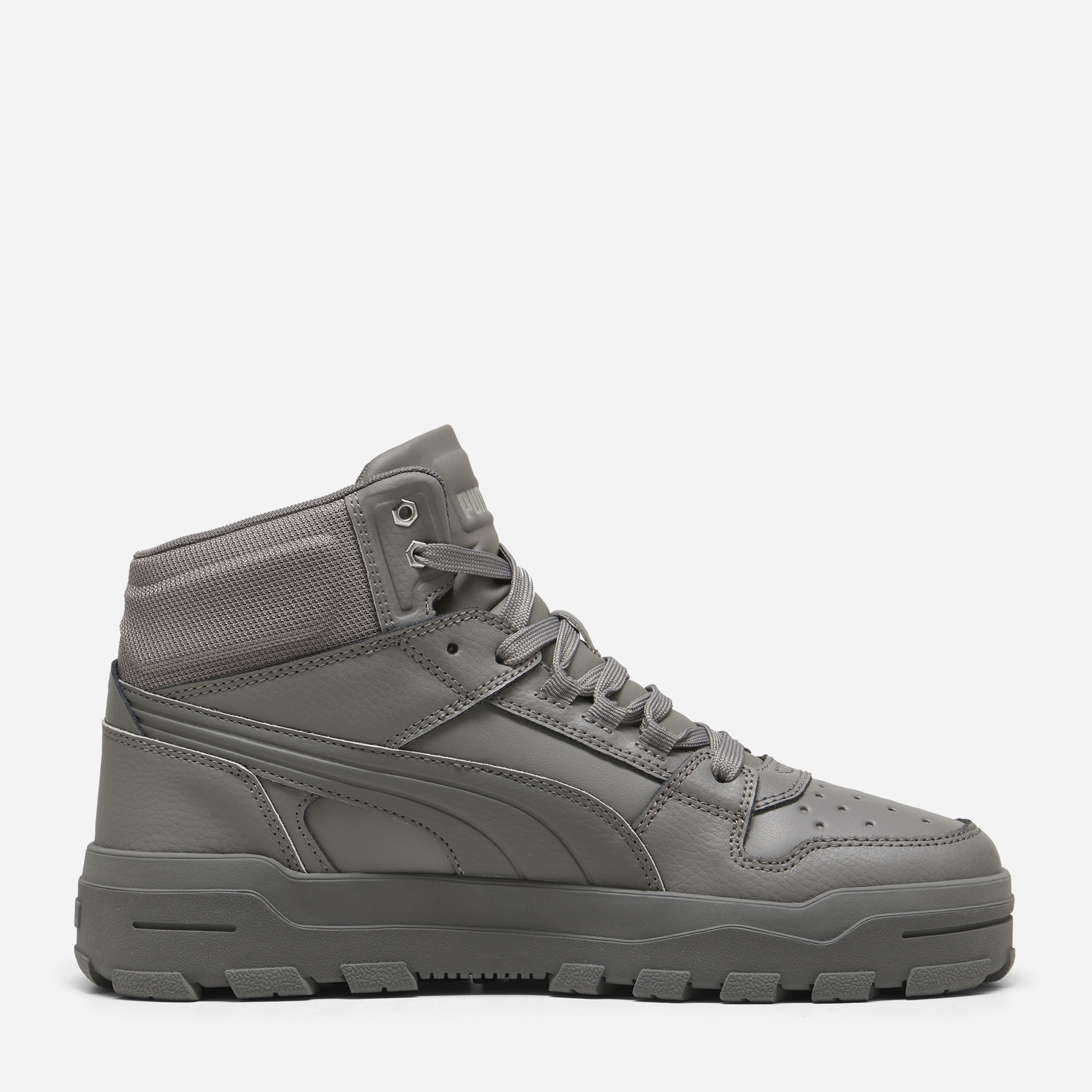 Акція на Чоловічі черевики Puma Rebound Abrupt 39746802 44 (9.5UK) 28.5 см Cast Iron-Cool Dark Gray-Smokey Gray від Rozetka