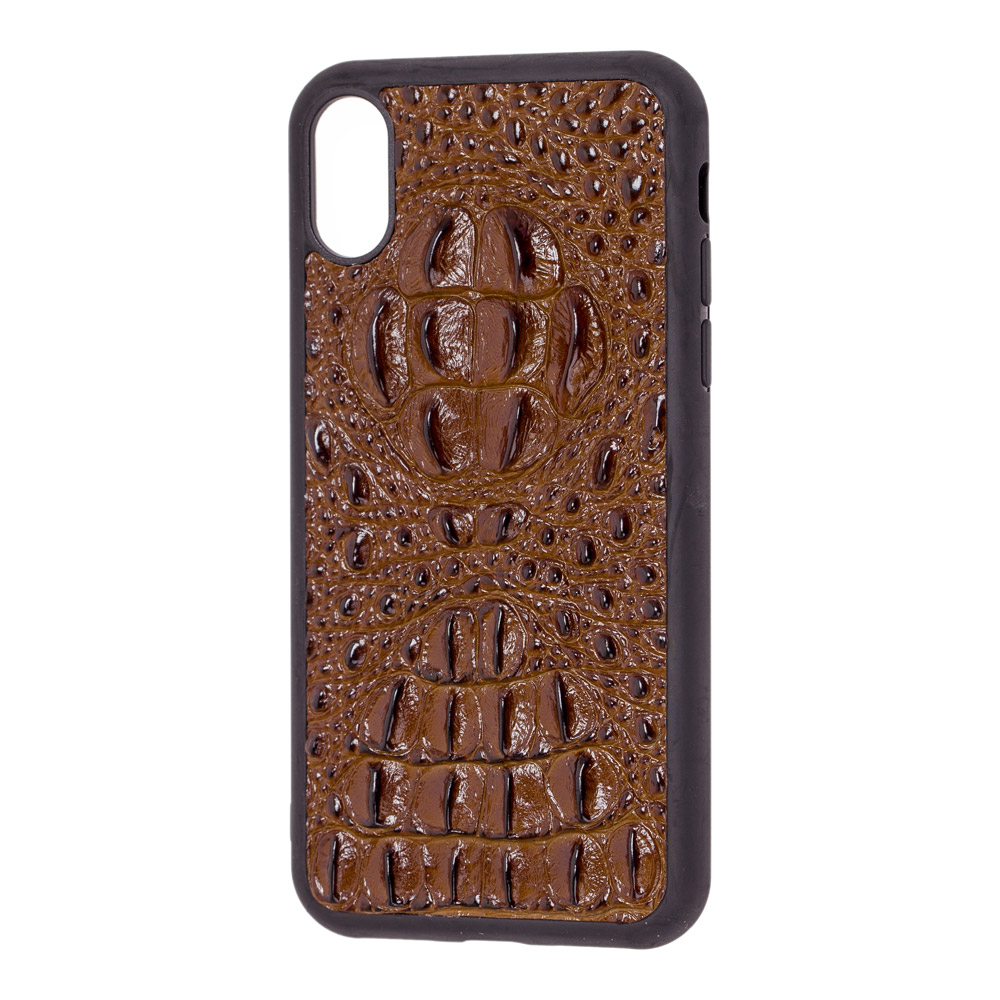 

Чехол для iPhone Xs Max Genuine Leather Horsman коричневый