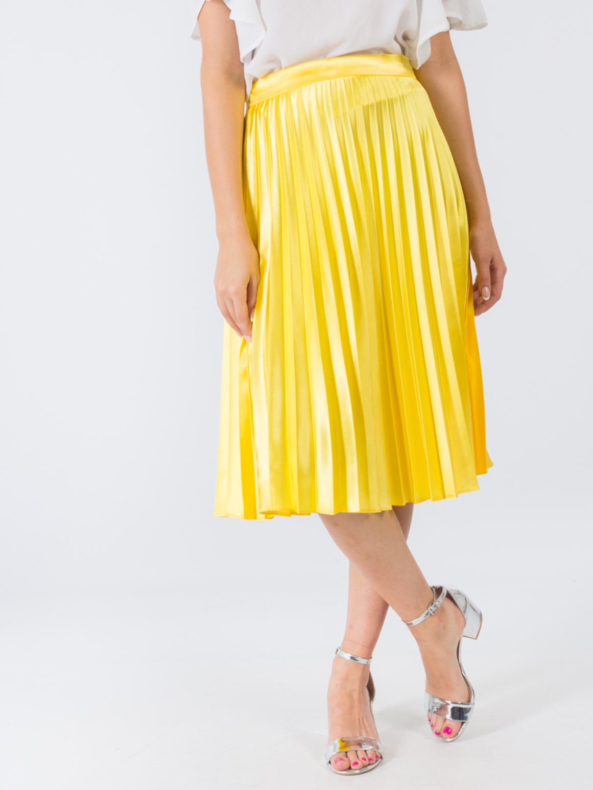 

Юбка BEBE PLUS 22513  Желтый, Юбка BEBE PLUS 22513 S Желтый