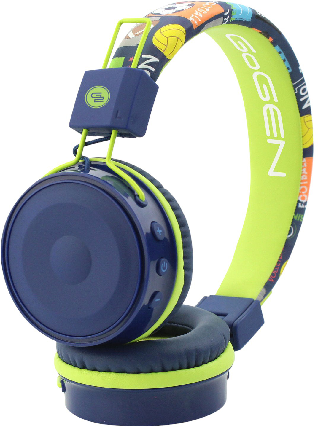 фото Навушники з мікрофоном Gogen HBTM32BL Blue (HBTM32BL)