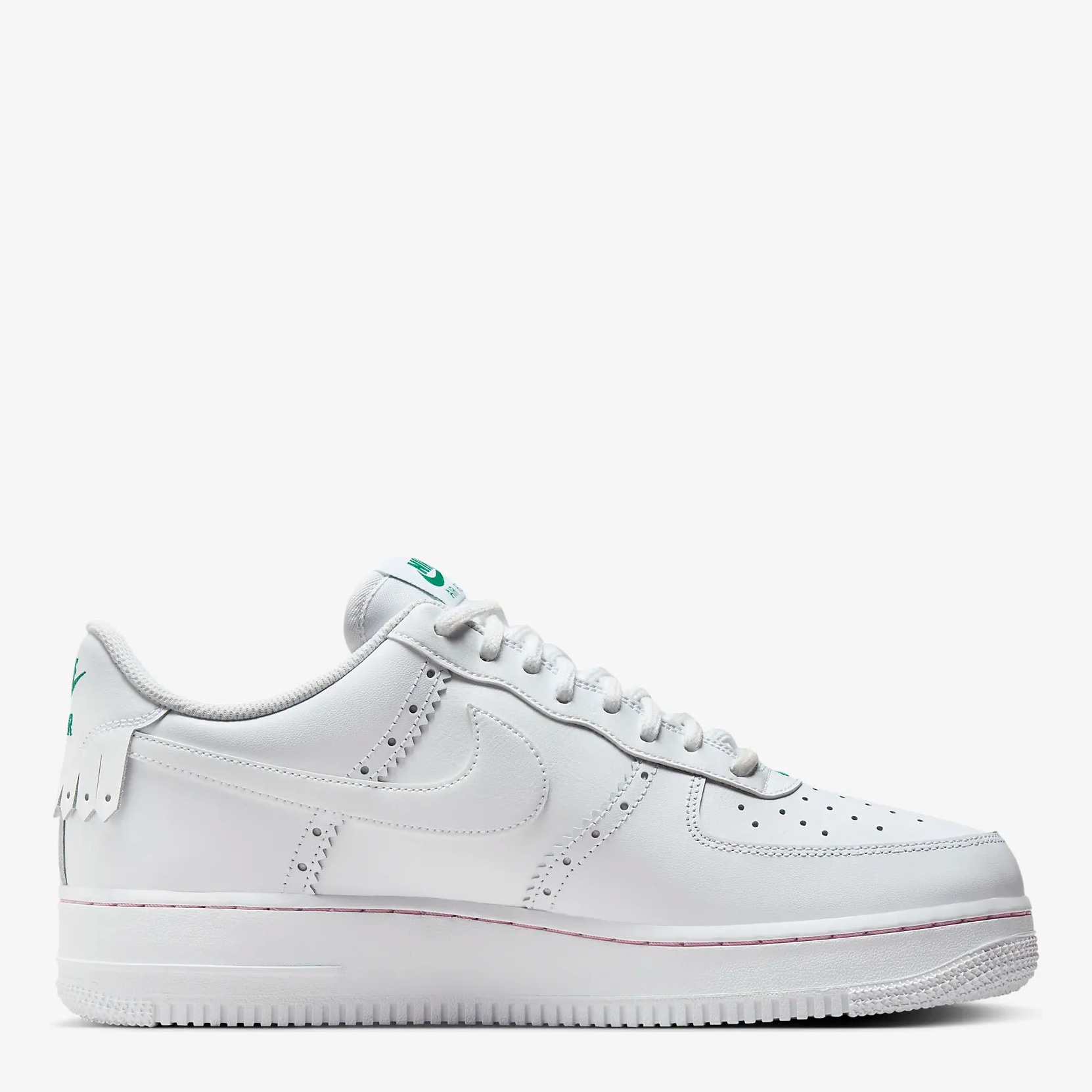 Акція на Чоловічі кеди низькі Nike Air Force 1 07 Lv8 Nd2 HF1937-100 38.5 (6US) 24 см Білі від Rozetka