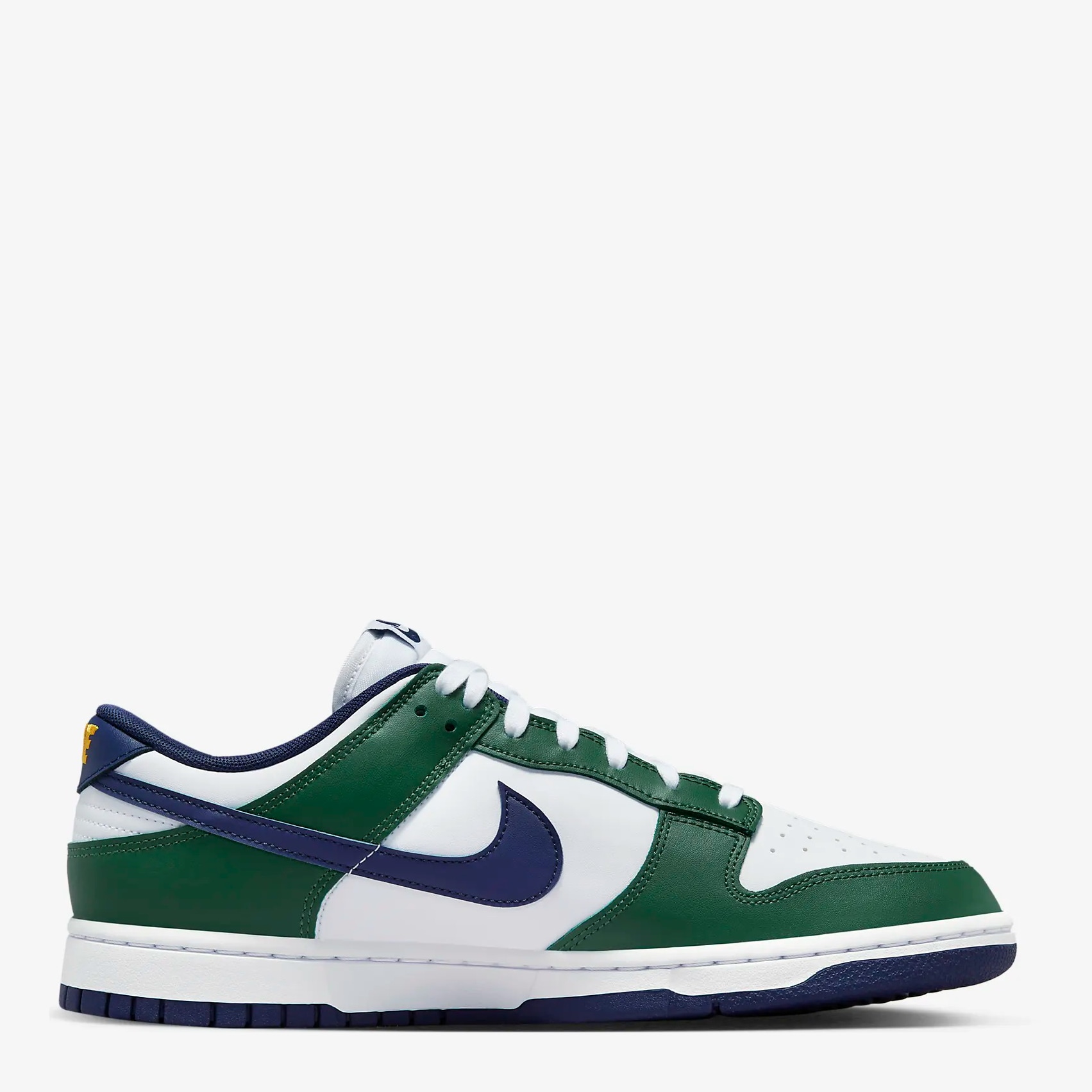 Акція на Чоловічі кеди низькі Nike Dunk Low FV6911-300 45.5 (11.5US) 29.5 см Білий/Зелений від Rozetka