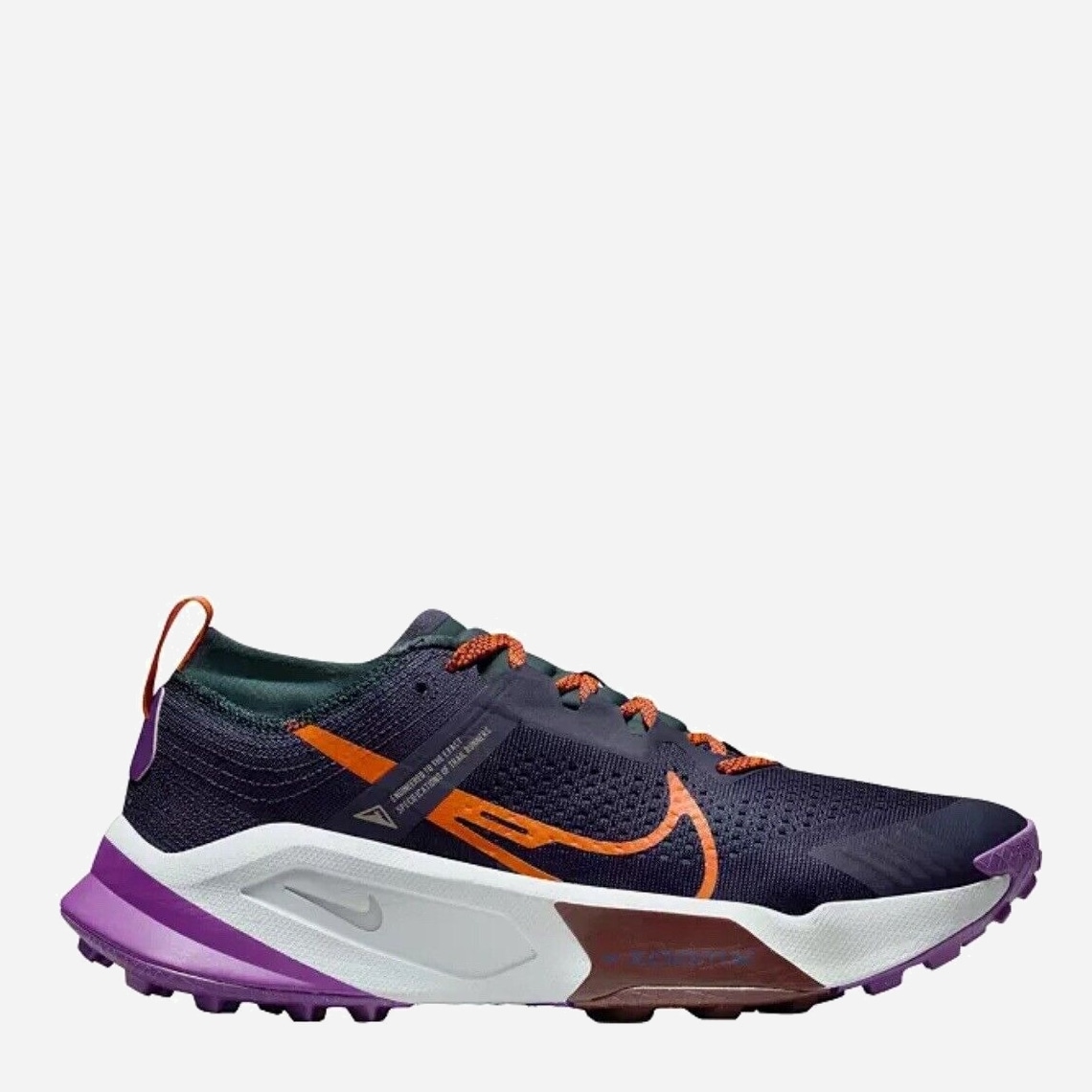 Акція на Чоловічі кросівки для бігу Nike Zoomx Zegama Trail DH0623-500 43 (9.5US) 27.5 см Темно-сині від Rozetka