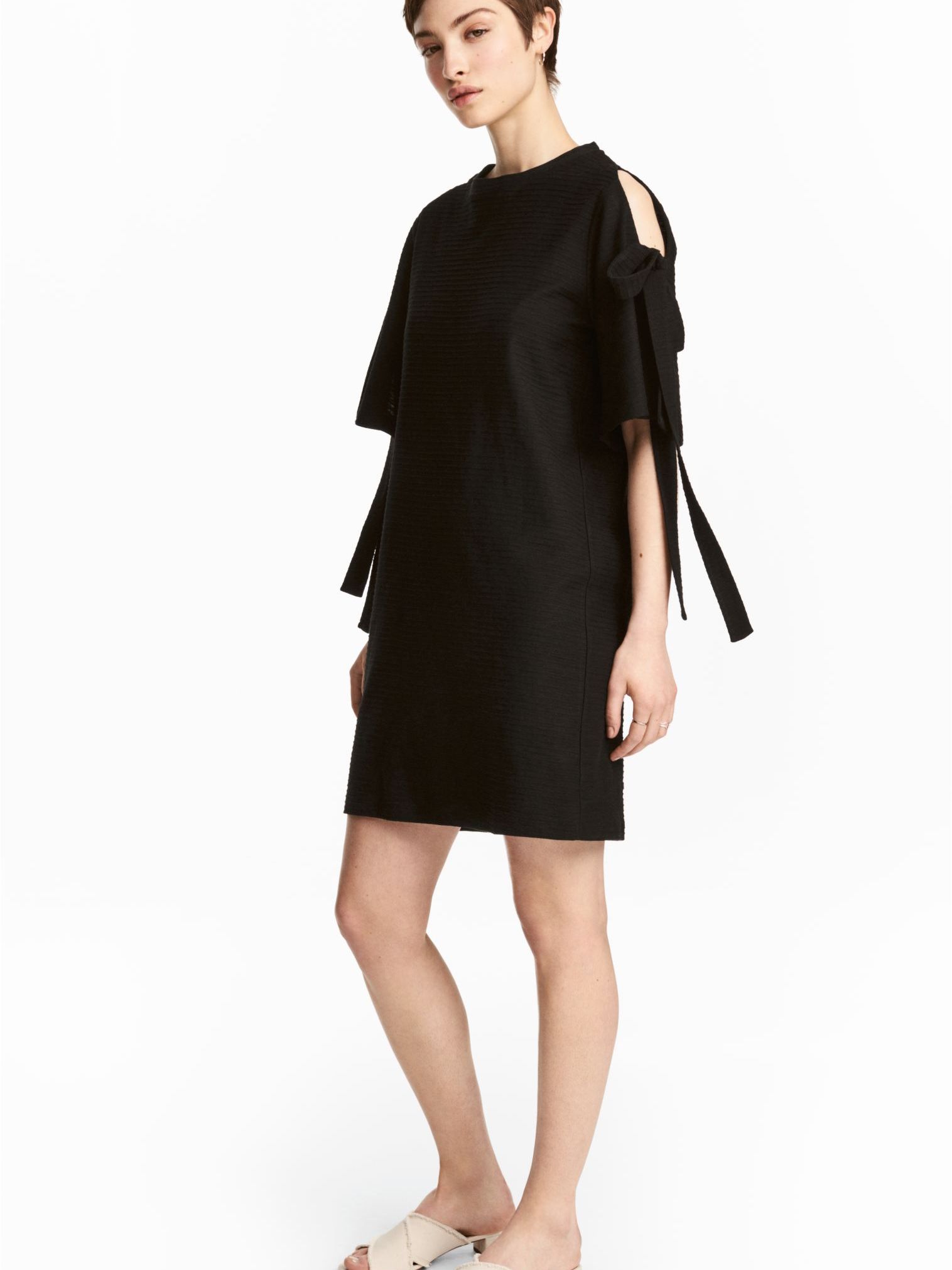 

Платье H&M 538785512  Черное, Платье H&M 538785512 32 Черное