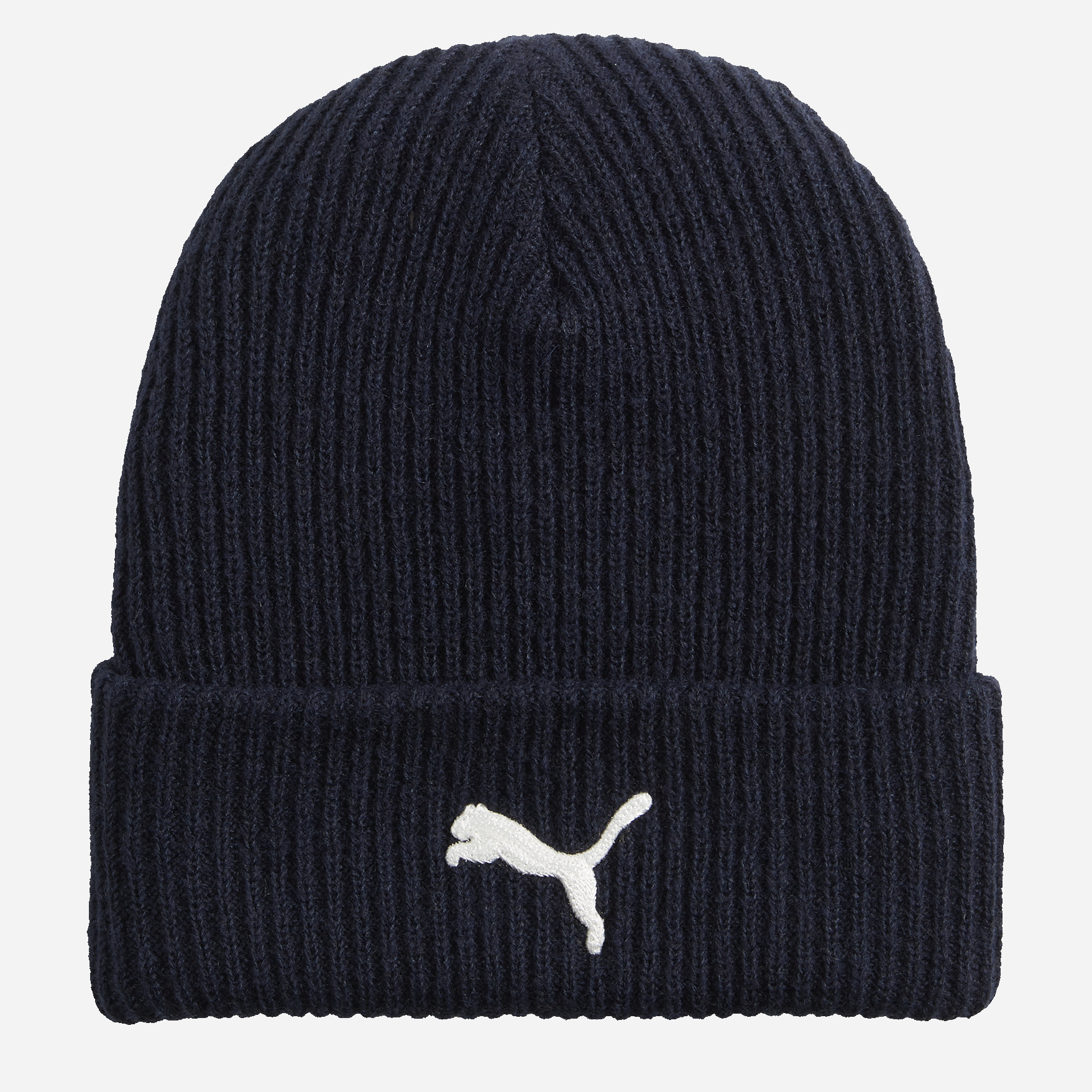 Акція на Шапка Puma Classics Elevated Beanie 02549502 One size Темно-синя від Rozetka