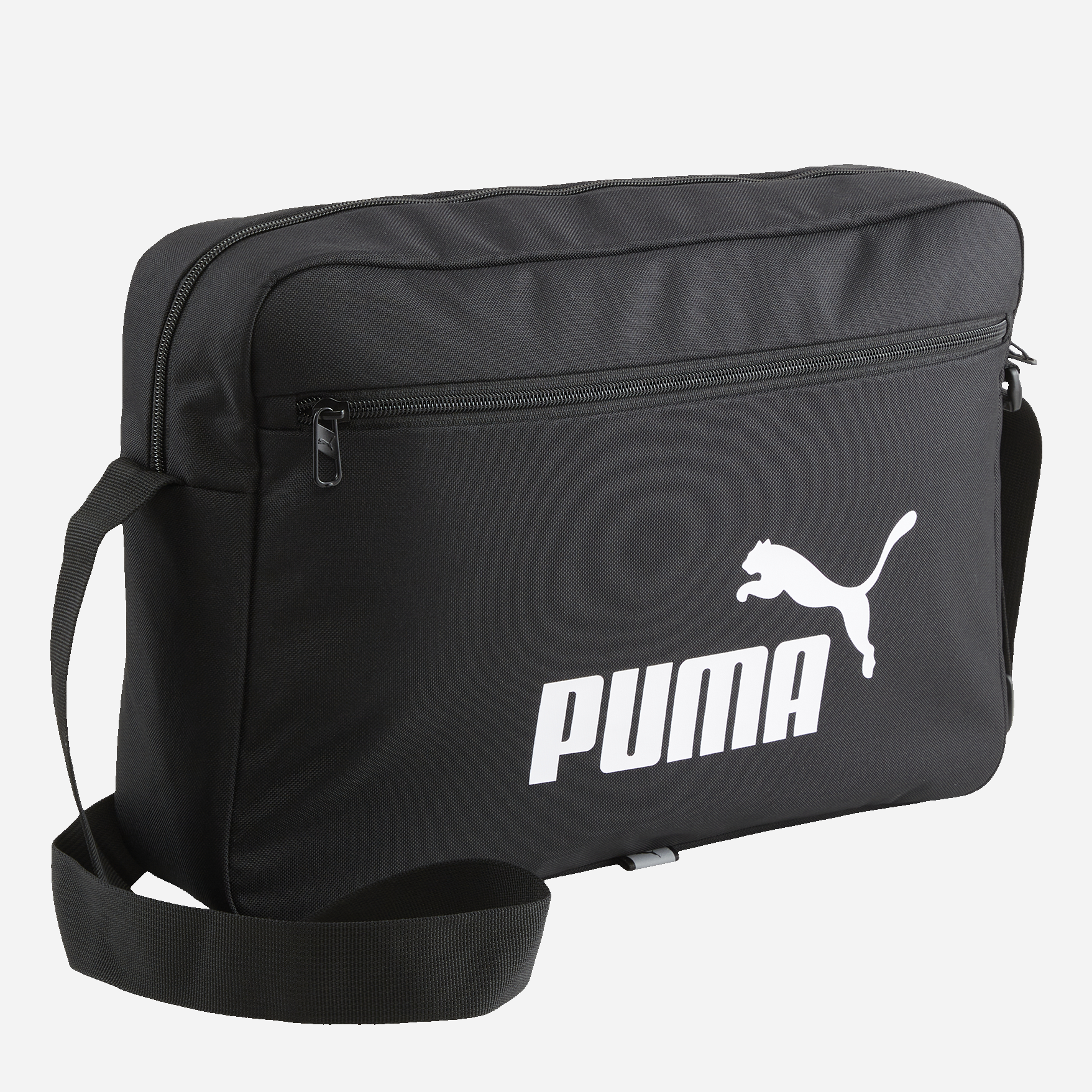 Акція на Спортивна сумка крос-боді через плече тканинна Puma Phase Shoulder Bag 07995601 Чорна від Rozetka