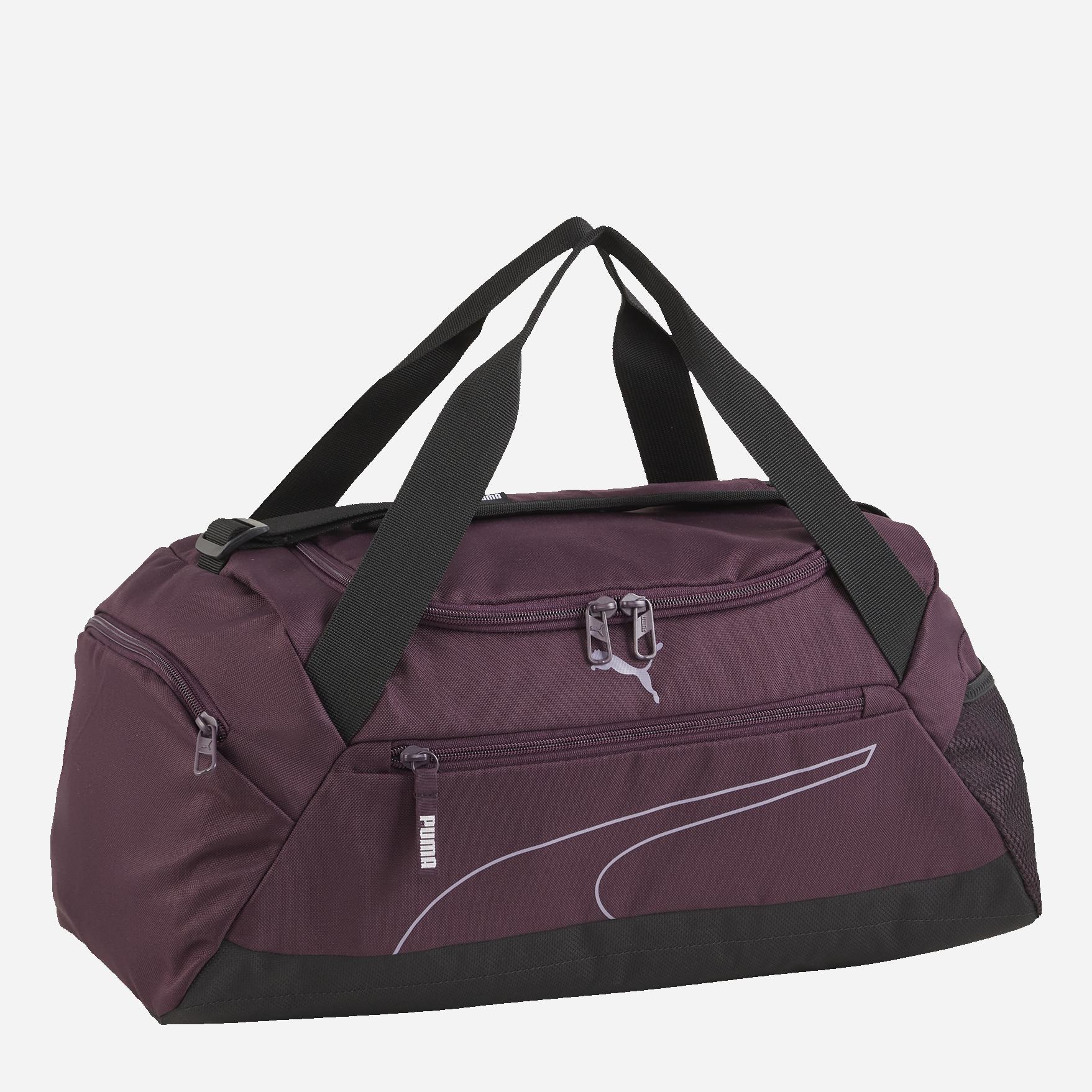 Акція на Спортивна сумка тканинна Puma Fundamentals Sports Bag S 09033106 Фіолетова від Rozetka