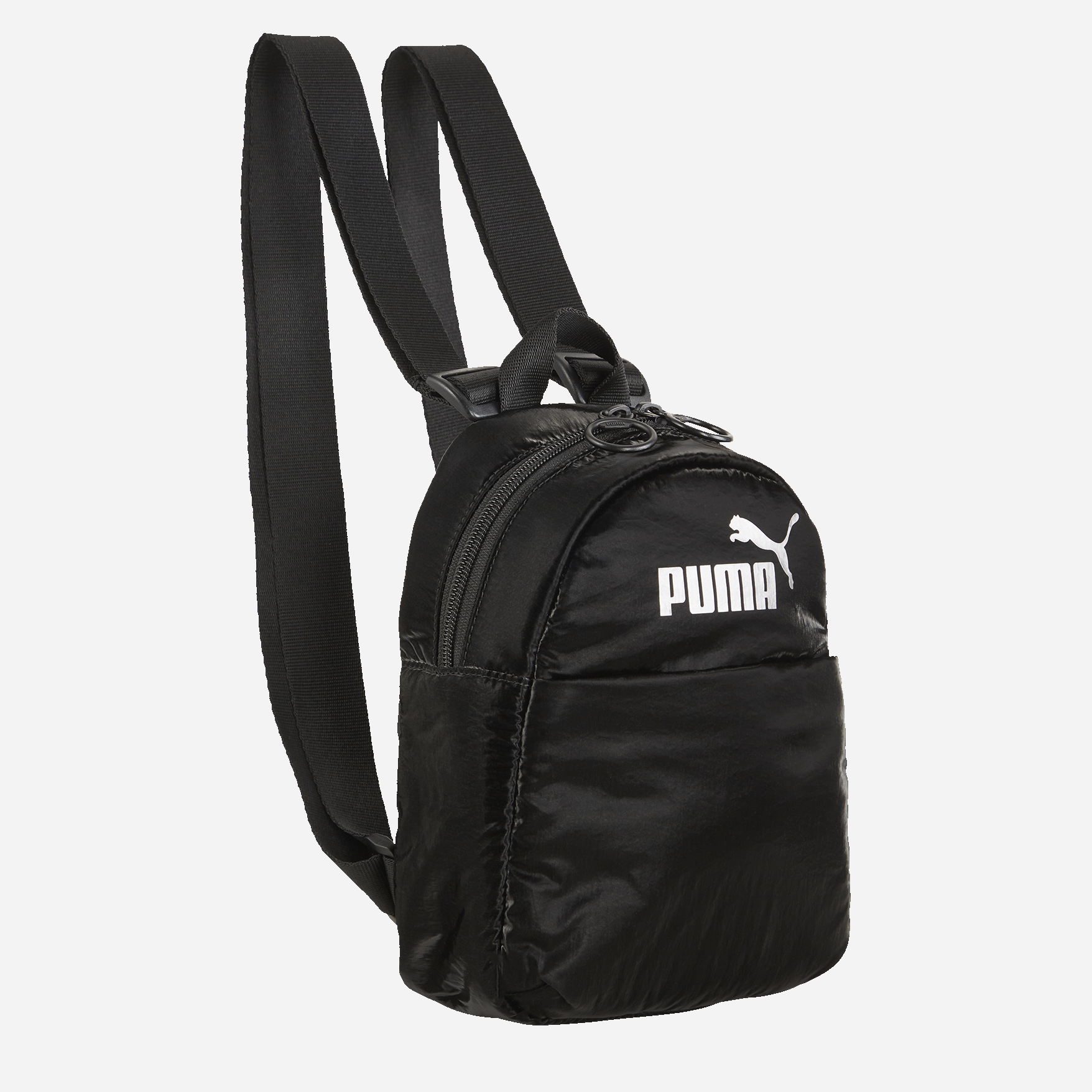 Акція на Рюкзак жіночий спортивний тканинний 3 л Puma Core Up Minime Backpack 09065201 Чорний від Rozetka