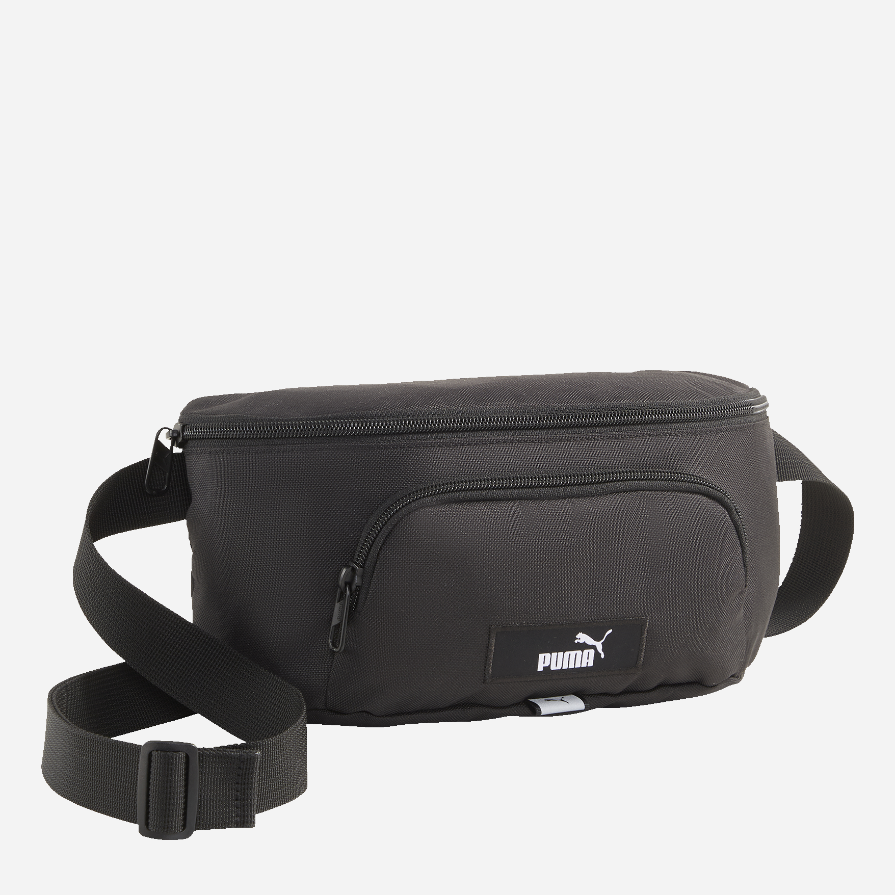 Акція на Спортивна сумка на пояс бананка тканинна Puma Academy Waist Bag 09069801 Чорна від Rozetka