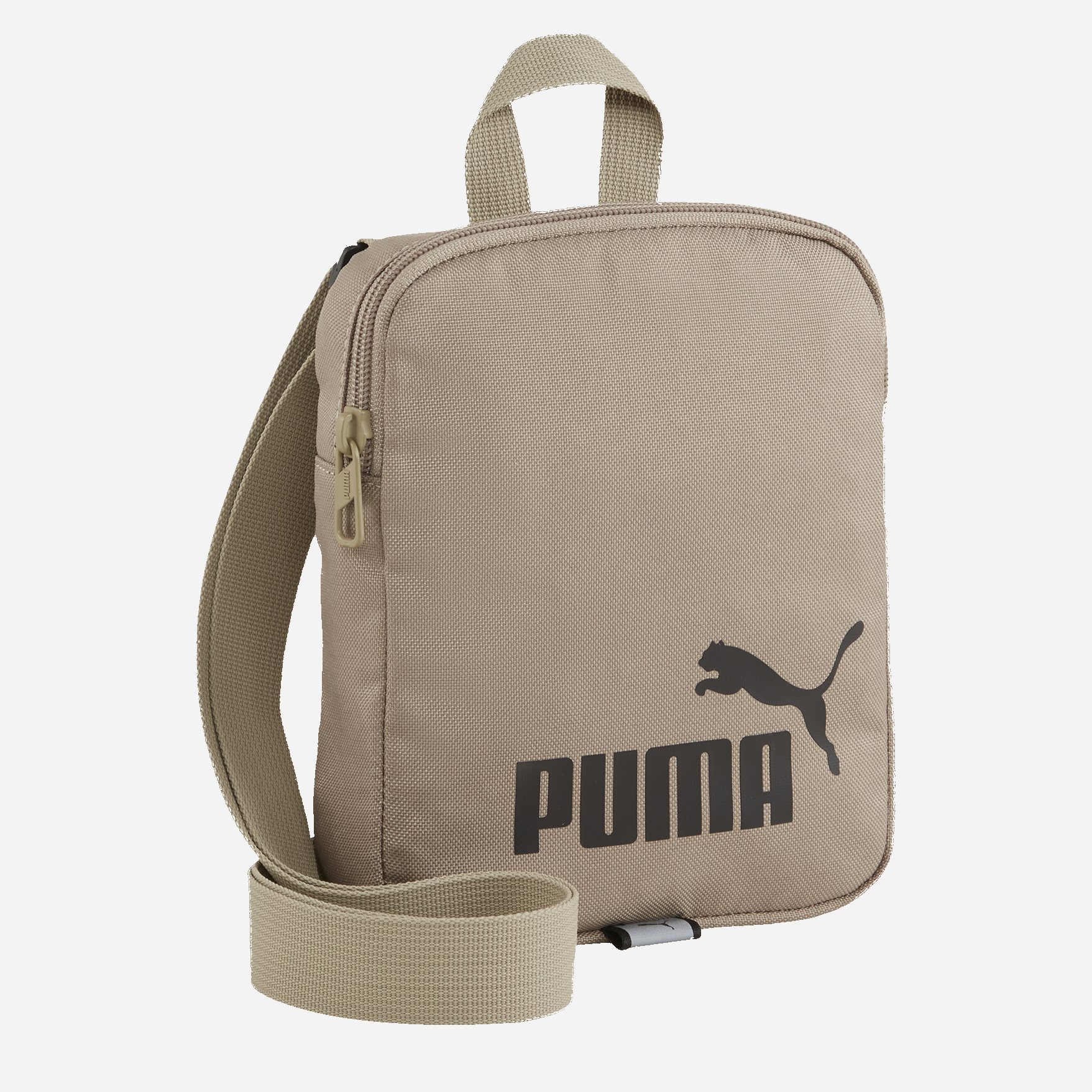 Акція на Спортивна сумка крос-боді через плече тканинна Puma Phase Portable 09095736 Бежева від Rozetka