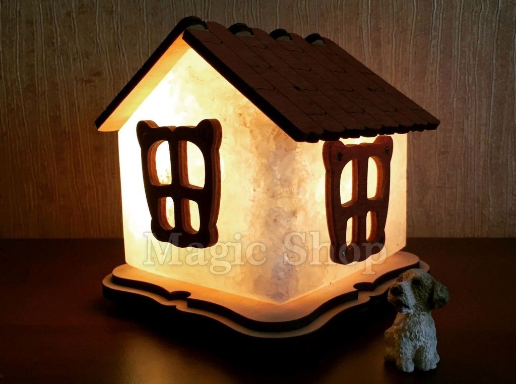 

Соляная лампа Избушка, ночник HealthLamp