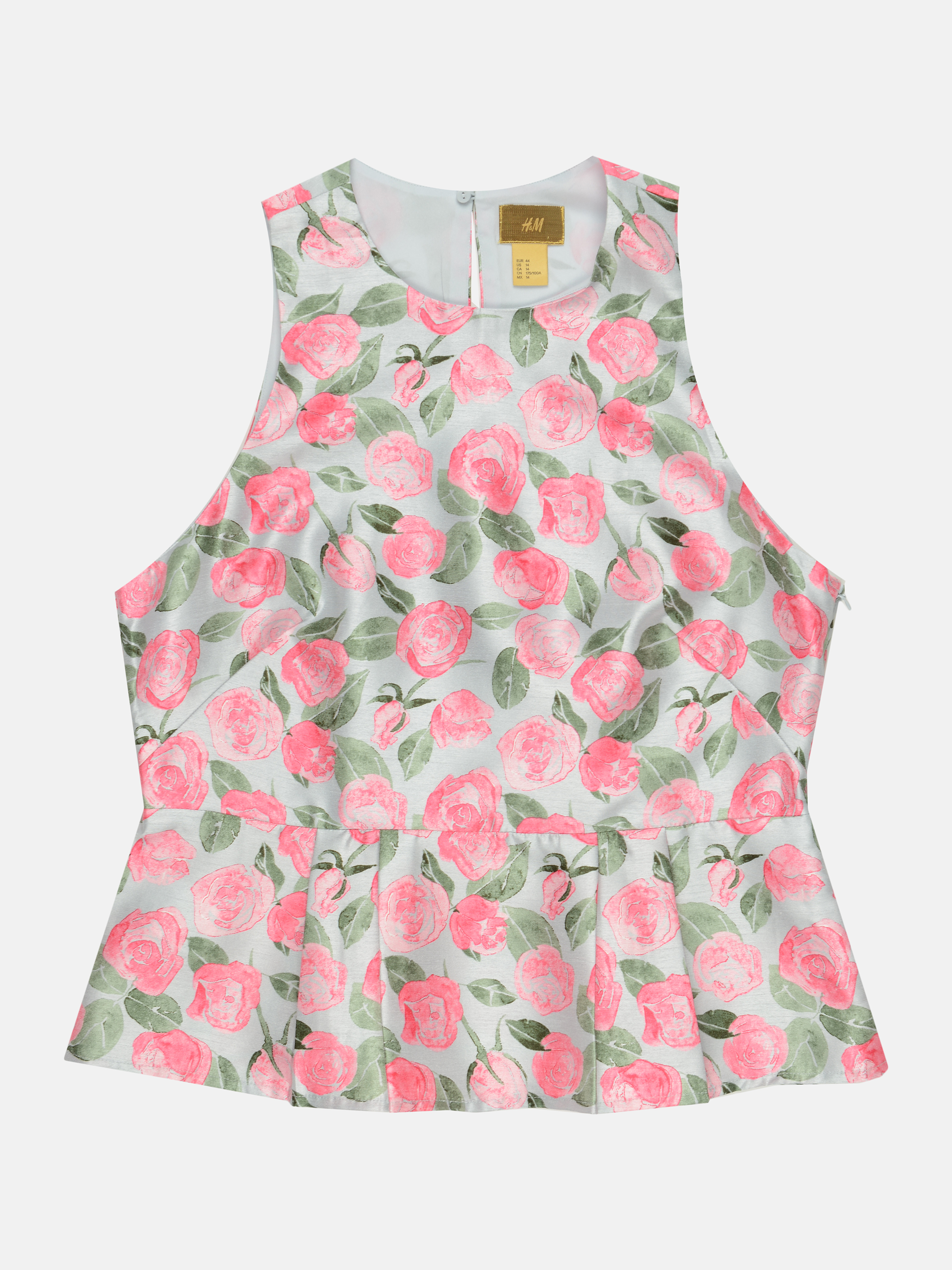

Блузка H&M KK6255347 44 Голубая